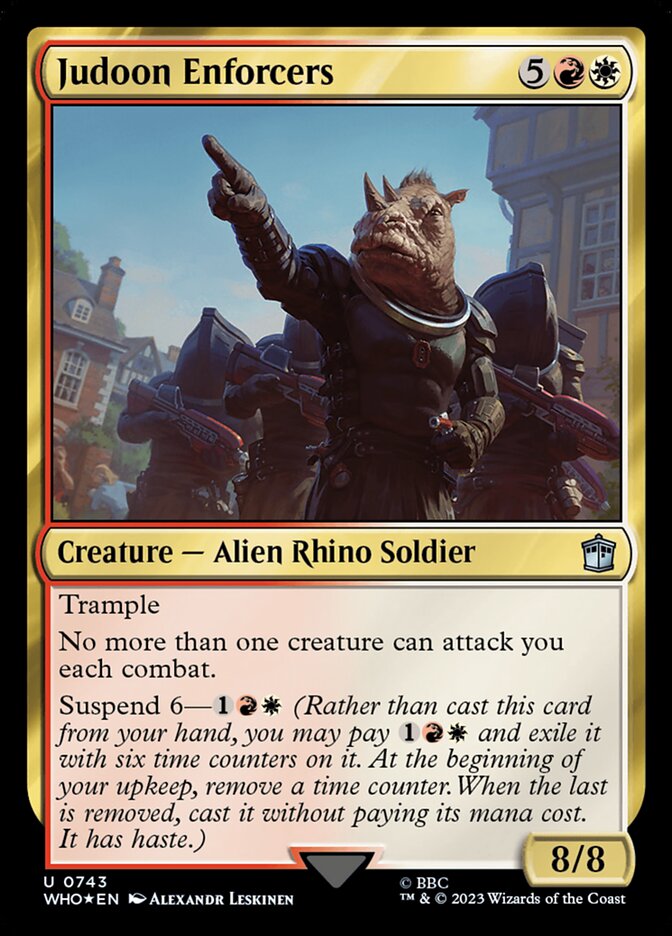 Judoon Enforcers — Doctor Who 743/1178