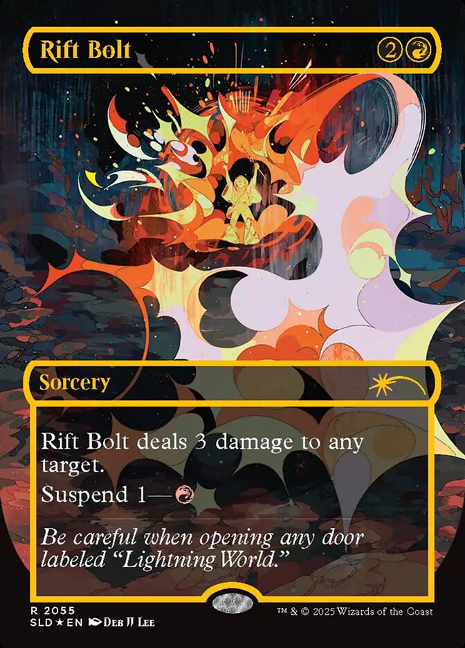 Rift Bolt — Secret Lair Drop 2055/2754