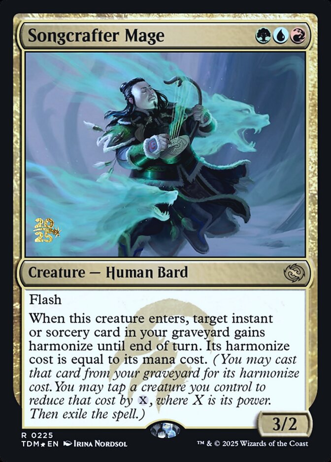 Songcrafter Mage — Tarkir: Dragonstorm Promos 225s/160