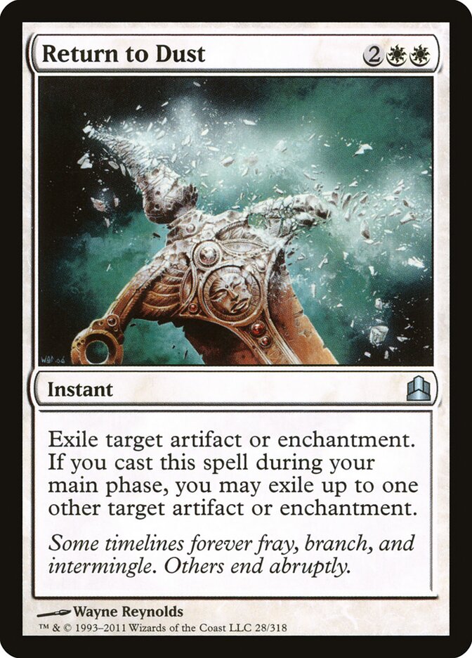 Return to Dust — Commander 2011 28/318