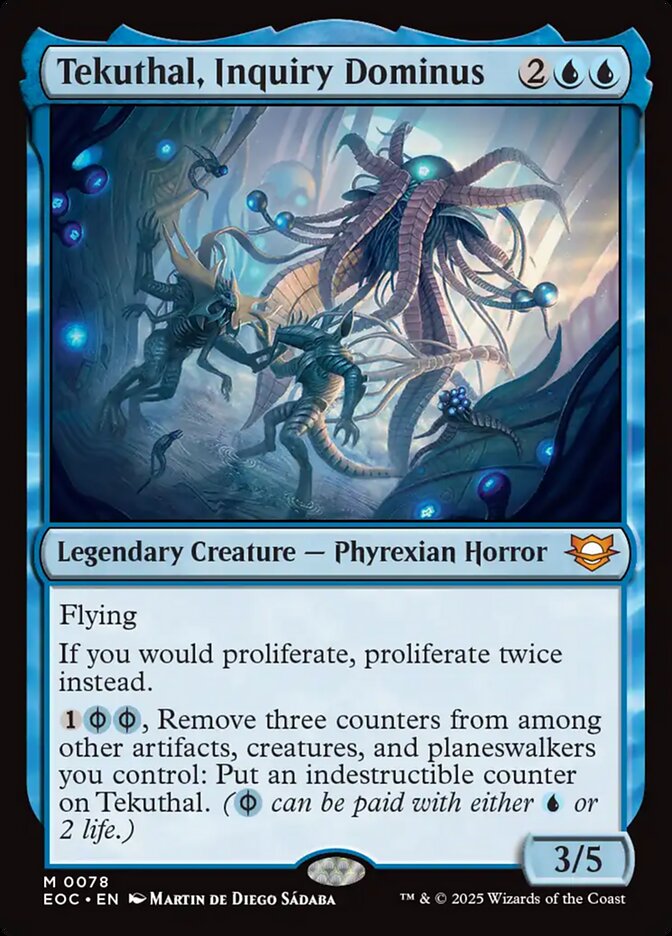 Tekuthal, Inquiry Dominus — Edge of Eternities Commander 78/191