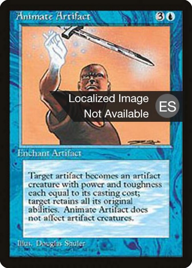 Animate Artifact — Fourth Edition Foreign Black Border 60/378