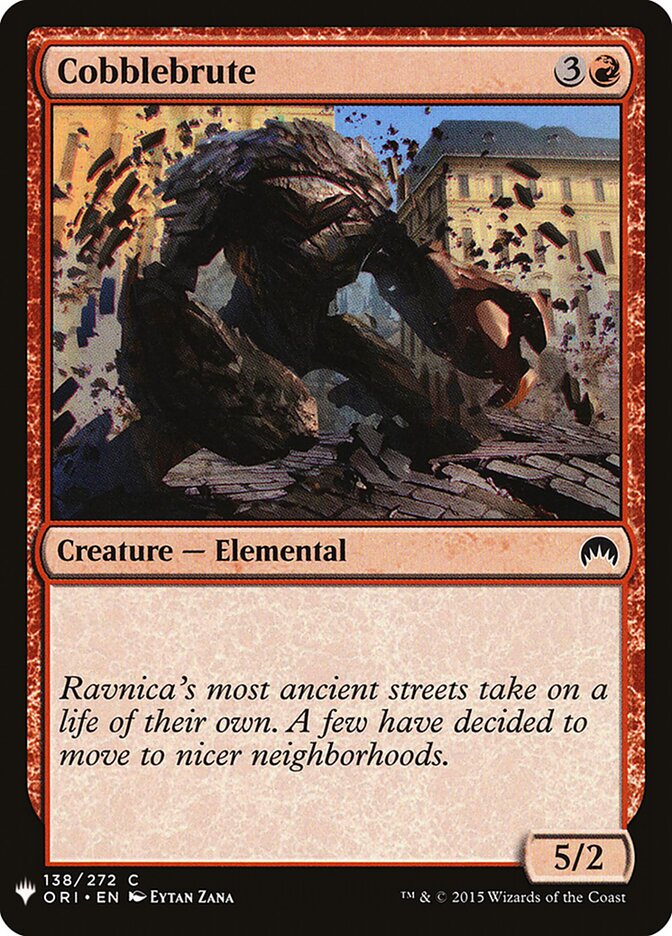 Cobblebrute — The List ORI-138/5581