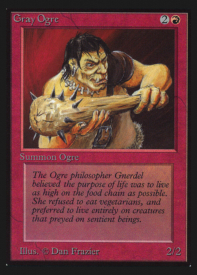 Gray Ogre — Collectors' Edition 157/302
