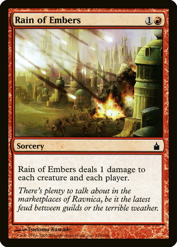 Rain of Embers — Ravnica: City of Guilds 138/306