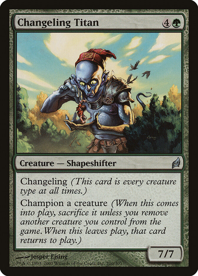 Changeling Titan — Lorwyn 200/301