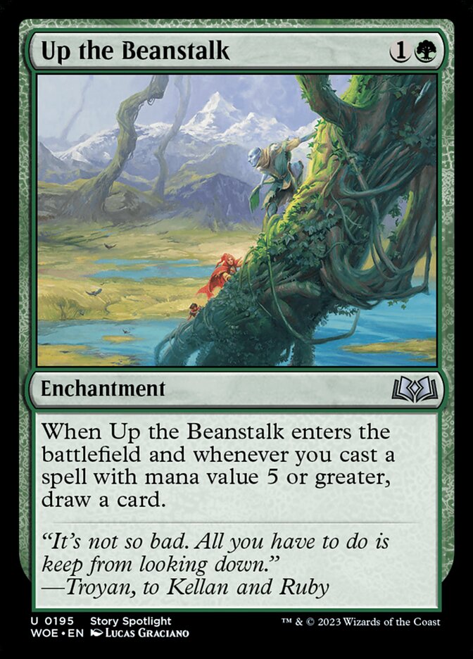 Up the Beanstalk — Wilds of Eldraine 195/381