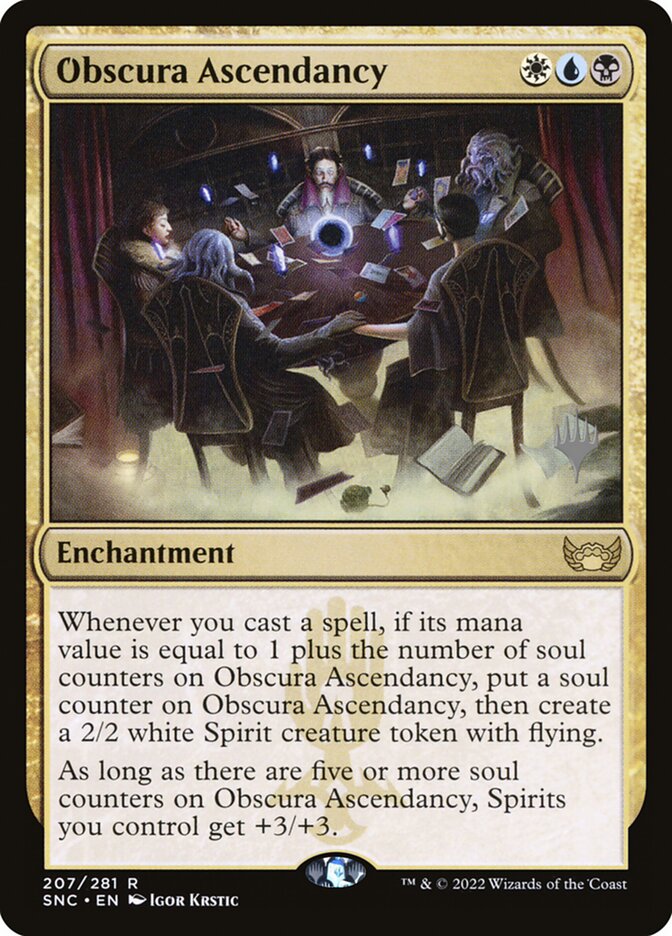 Obscura Ascendancy — Streets of New Capenna Promos 207p/161