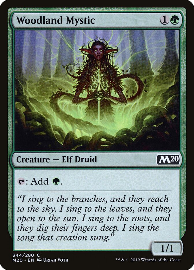 Woodland Mystic — Core Set 2020 344/345