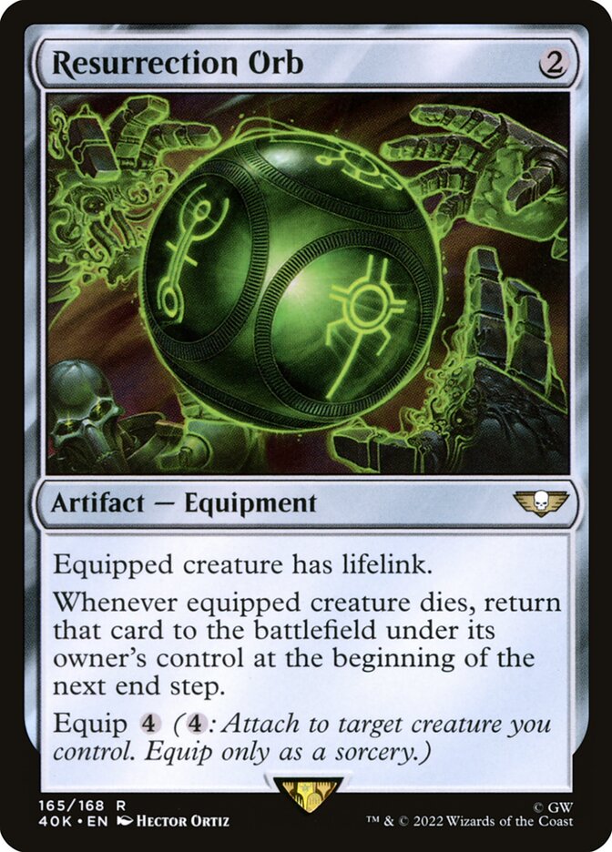 Resurrection Orb — Warhammer 40,000 Commander 165/617