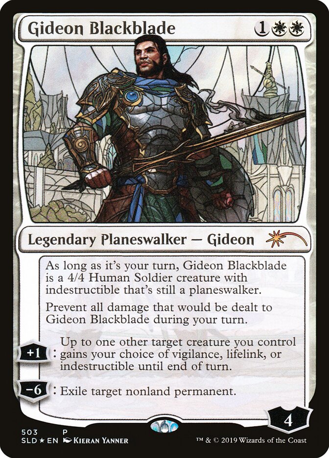 Gideon Blackblade — Secret Lair Drop 503/2754