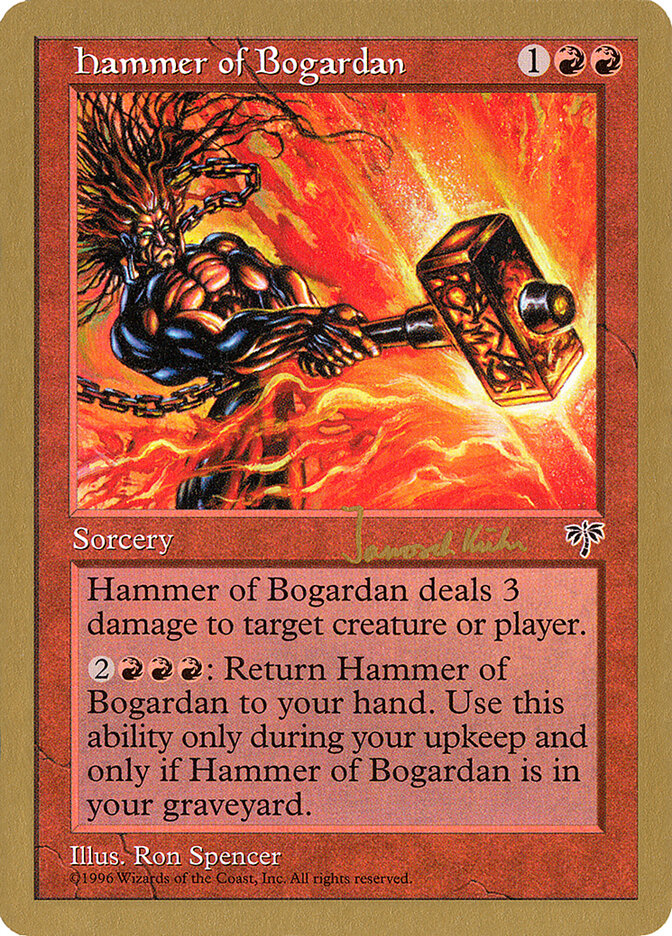 Hammer of Bogardan — World Championship Decks 1997 jk181/131