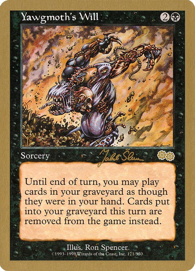 Yawgmoth's Will — World Championship Decks 1999 js171/111