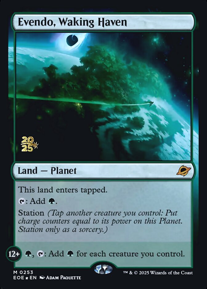Evendo, Waking Haven — Edge of Eternities Promos 253s/160