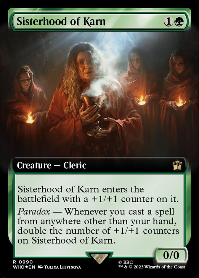 Sisterhood of Karn — Doctor Who 990/1178