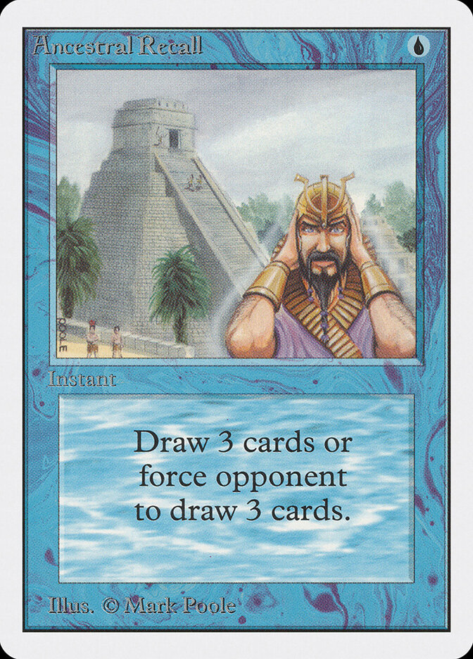 Ancestral Recall — Unlimited Edition 48/302