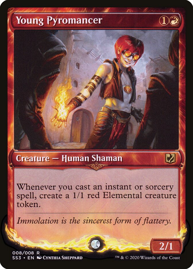 Young Pyromancer — Signature Spellbook: Chandra 8/8