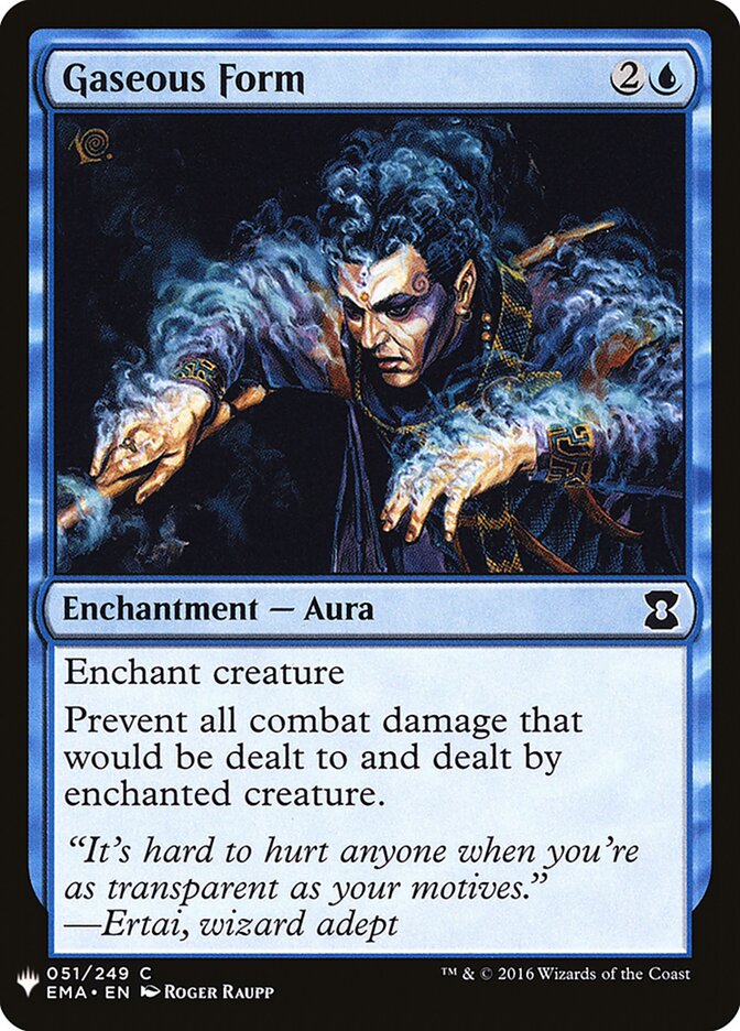 Gaseous Form — The List EMA-51/5581