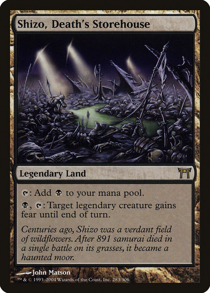 Shizo, Death's Storehouse — Champions of Kamigawa 283/307