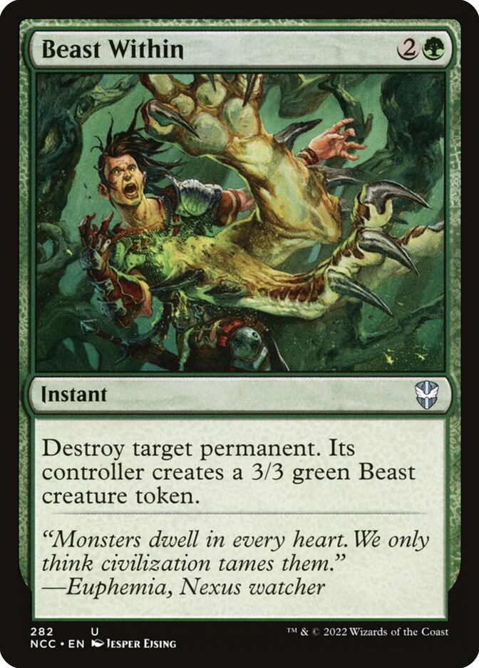 Beast Within — New Capenna Commander 282/447
