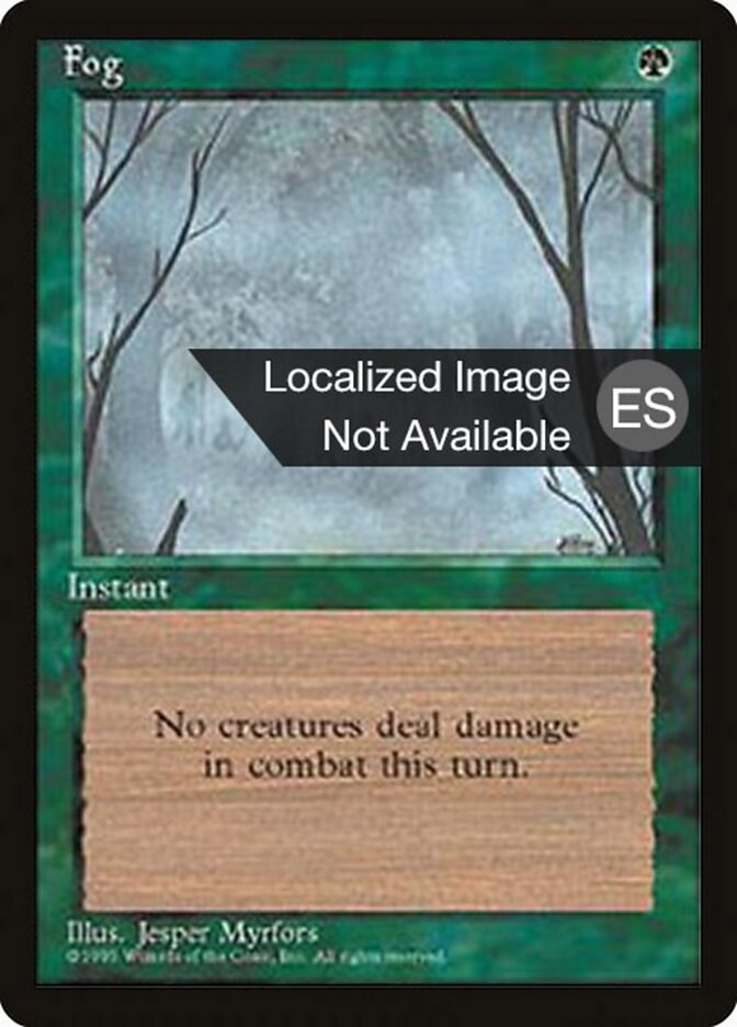 Fog — Fourth Edition Foreign Black Border 244/378