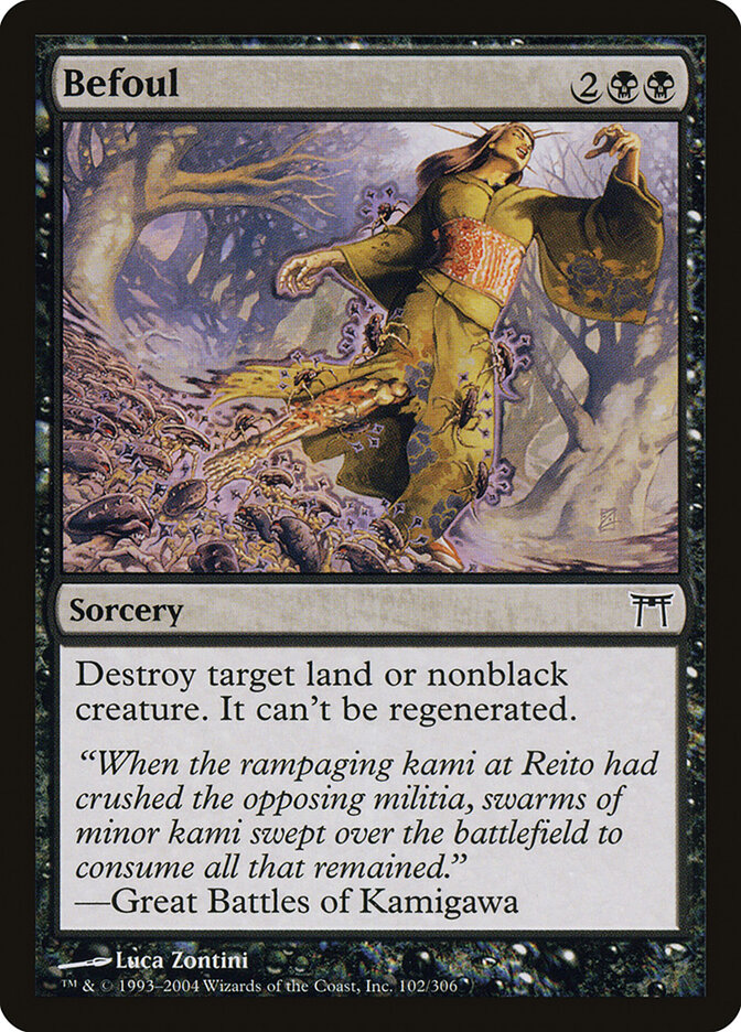Befoul — Champions of Kamigawa 102/307