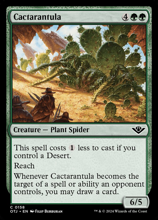 Cactarantula — Outlaws of Thunder Junction 158/374