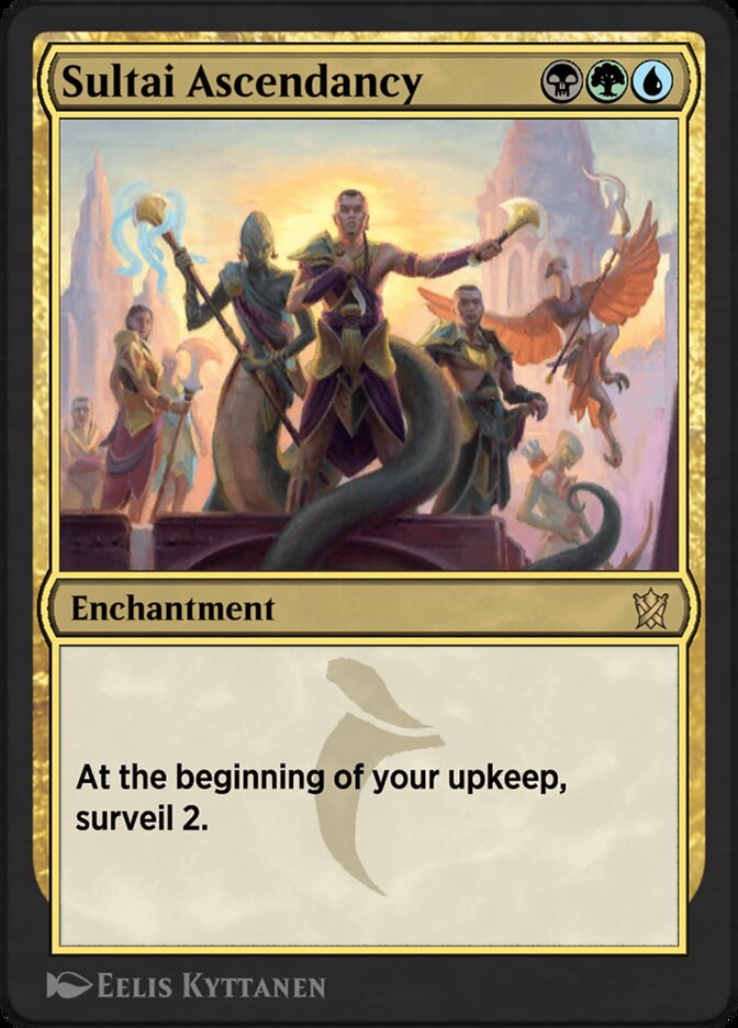 Sultai Ascendancy — Khans of Tarkir 203y/293