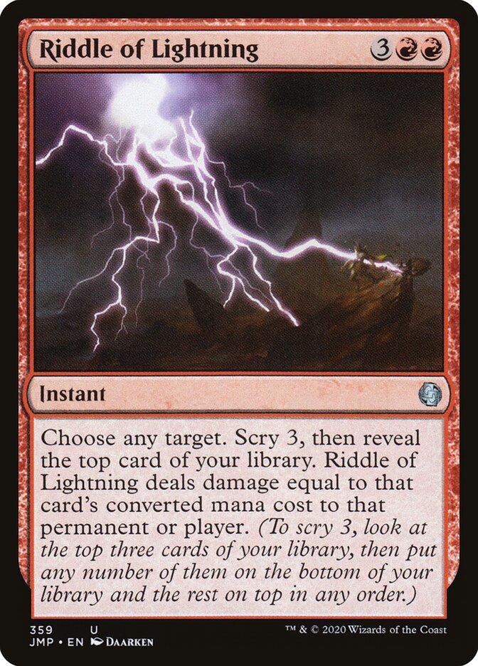 Riddle of Lightning — Jumpstart 359/497