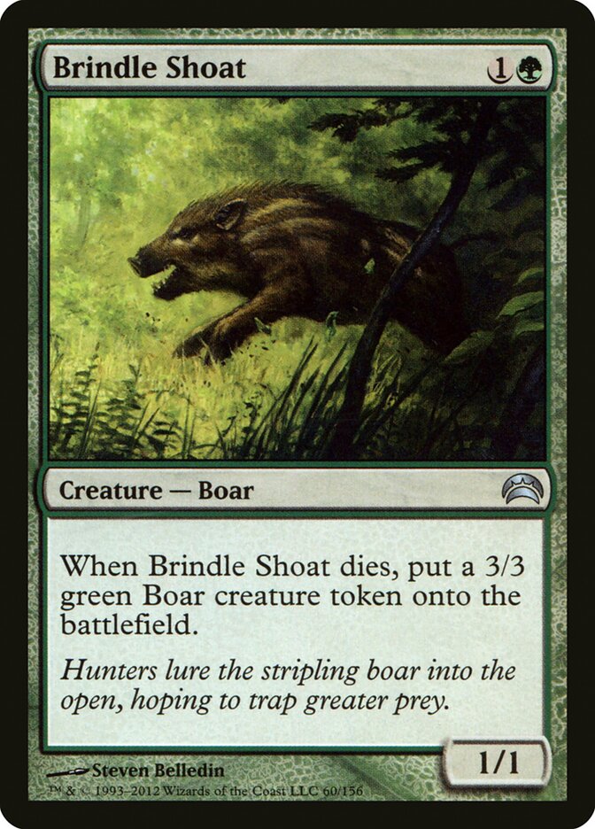 Brindle Shoat — Planechase 2012 60/156
