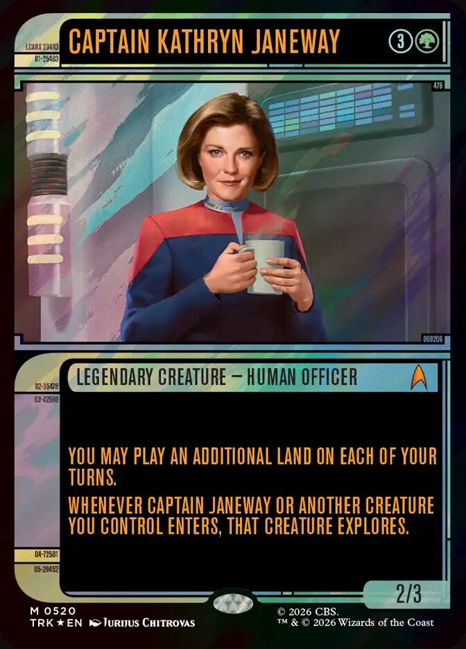 Captain Kathryn Janeway — Star Trek 520/135