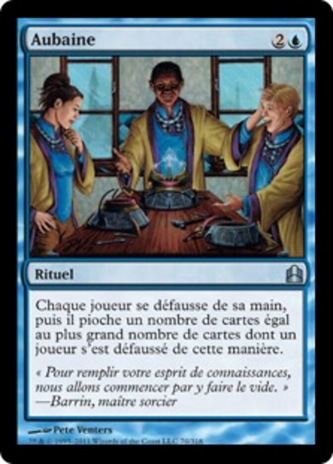 Aubaine — Commander 2011 70/318