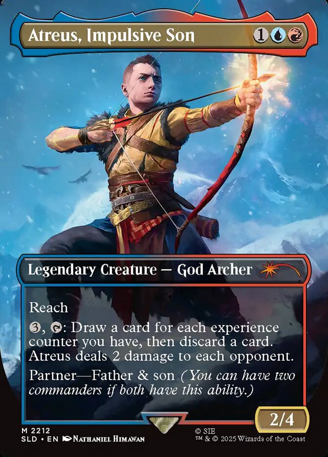 Atreus, Impulsive Son — Secret Lair Drop 2212/2754