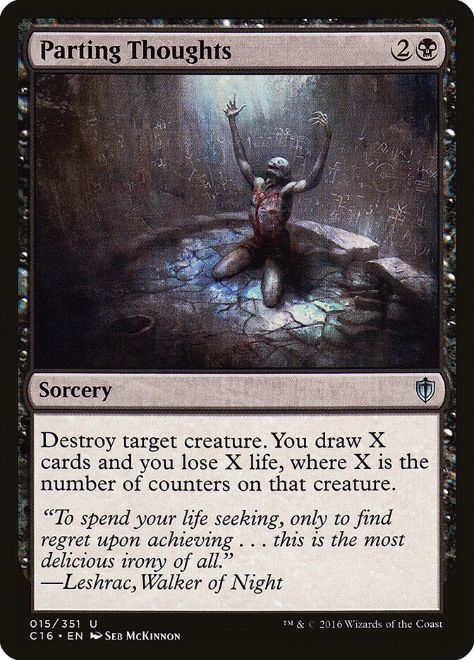 Parting Thoughts — Commander 2016 15/351
