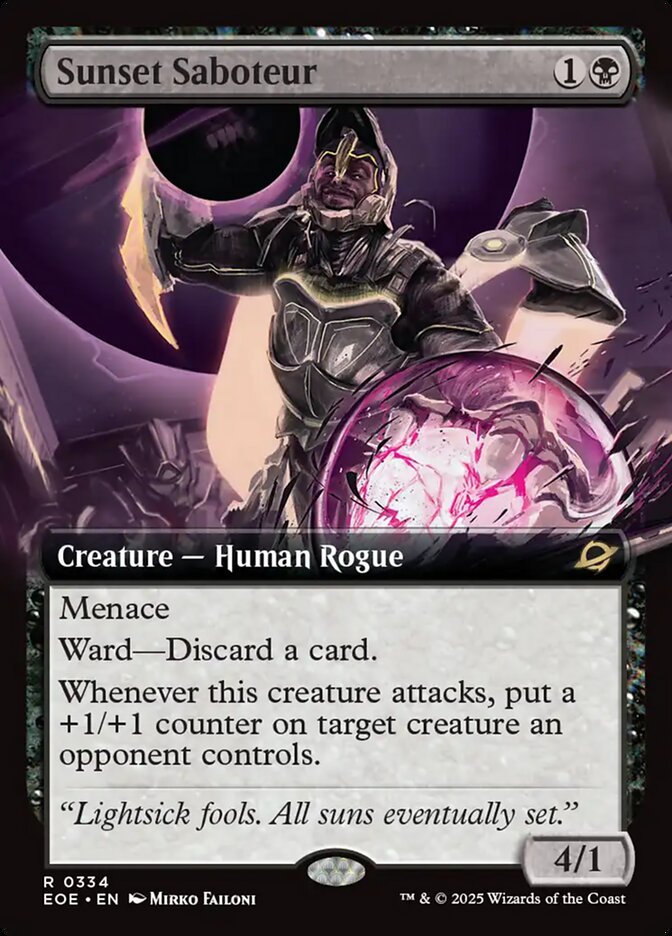 Sunset Saboteur — Edge of Eternities 334/399