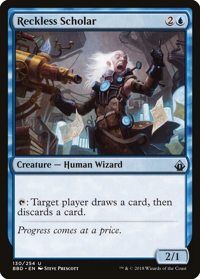Reckless Scholar — Battlebond 130/256