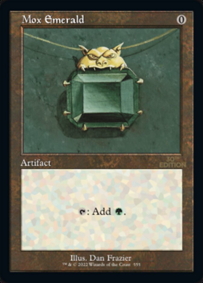 Mox Emerald — 30th Anniversary Edition 555/594