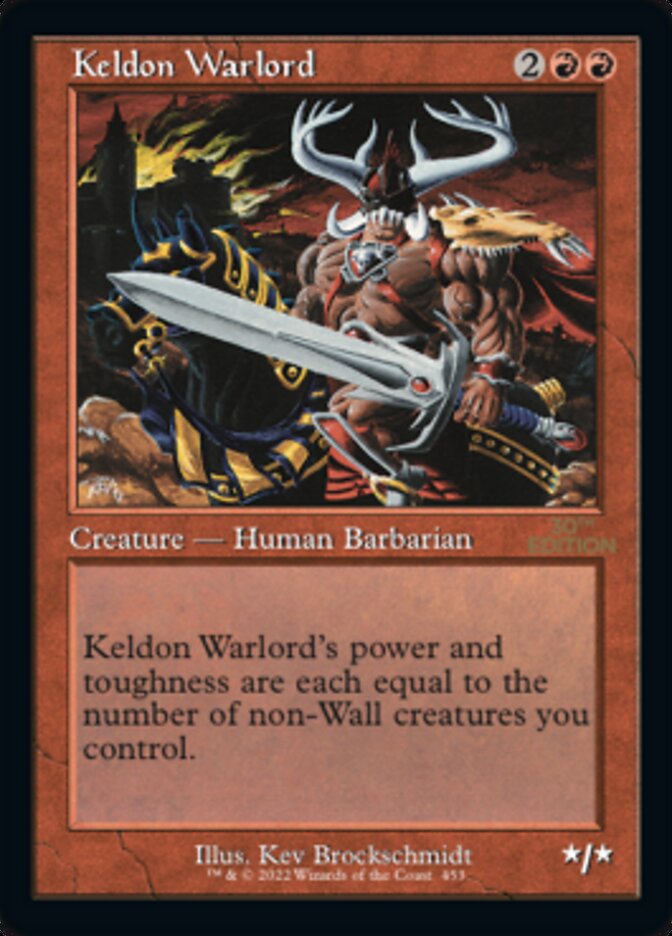 Keldon Warlord — 30th Anniversary Edition 453/594