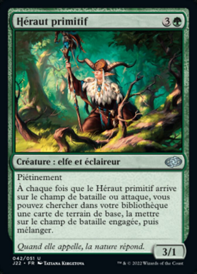 Héraut primitif — Jumpstart 2022 42/835
