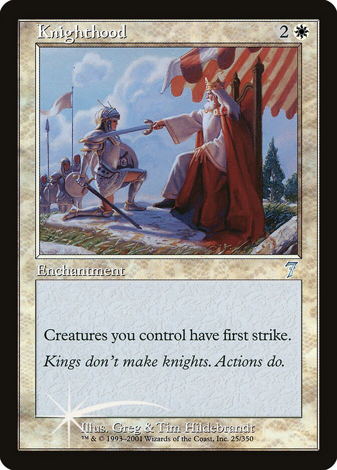Knighthood — Seventh Edition 25★/708