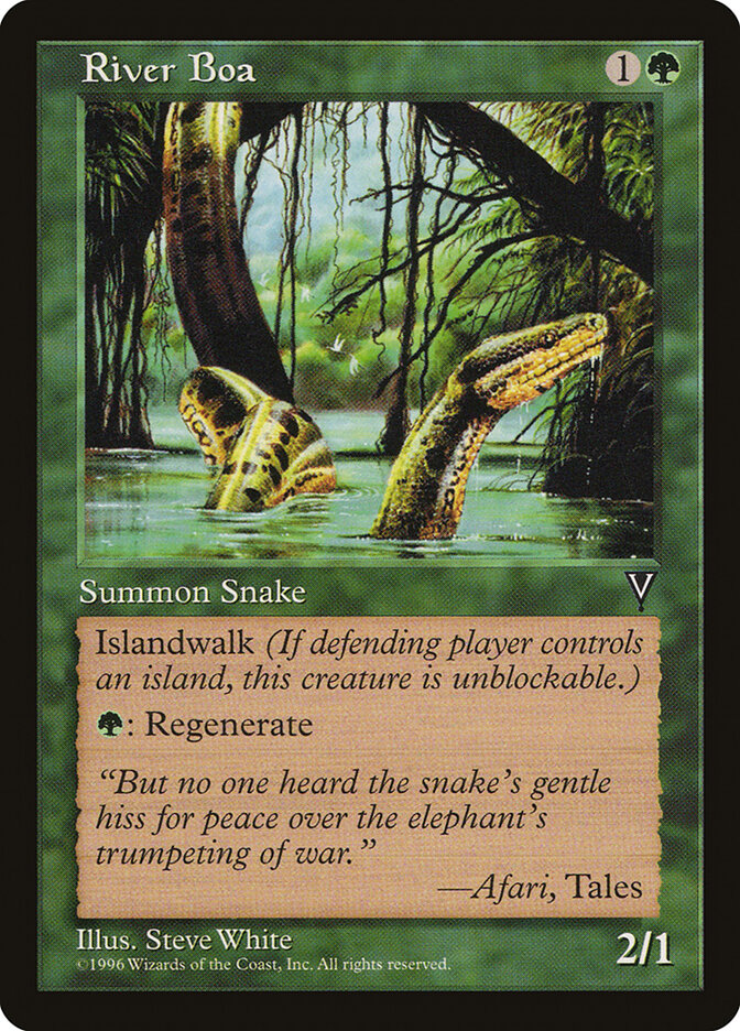 River Boa — Visions 118/167