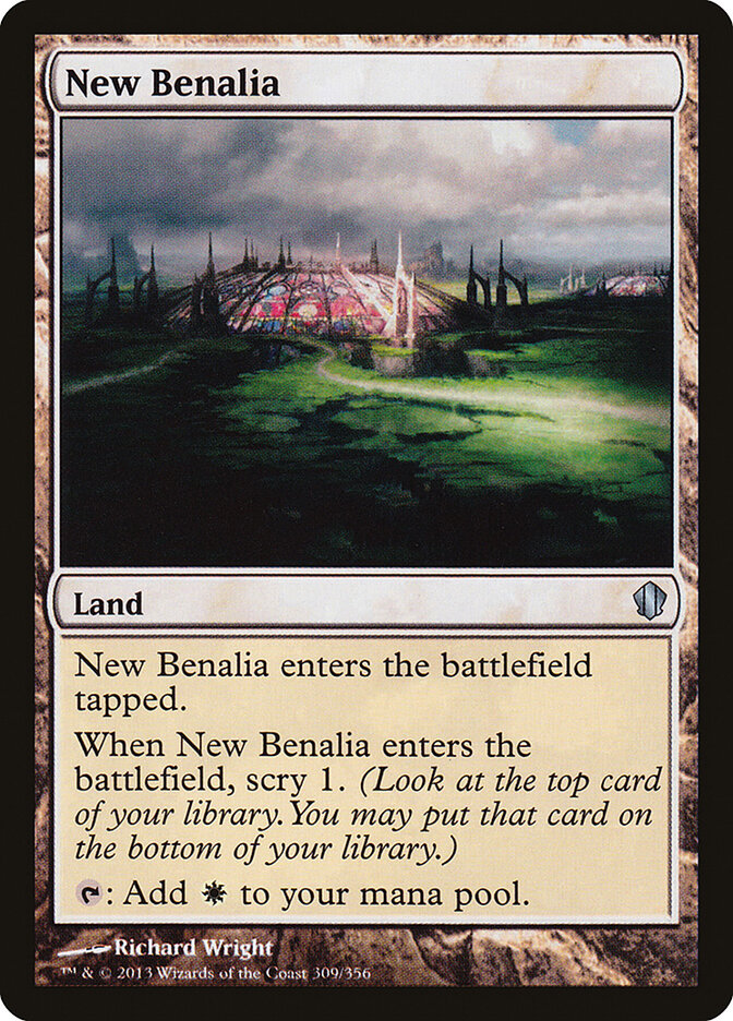 New Benalia — Commander 2013 309/356