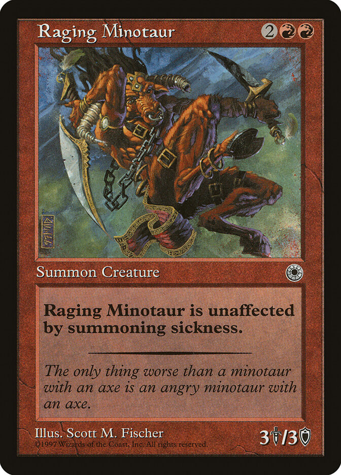 Raging Minotaur — Portal 146/244