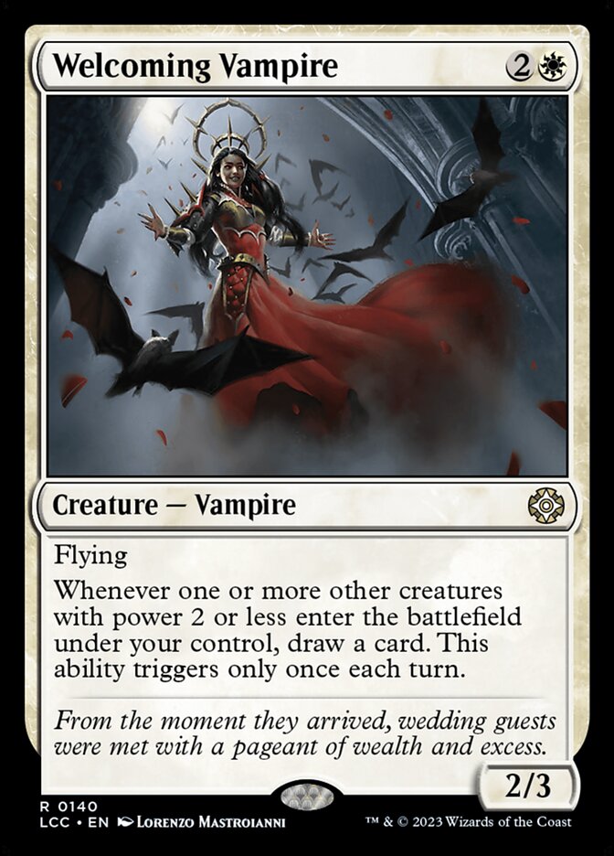 Welcoming Vampire — The Lost Caverns of Ixalan Commander 140/370