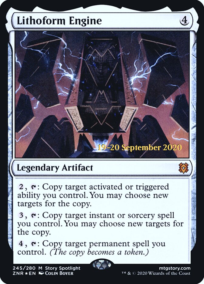 Lithoform Engine — Zendikar Rising Promos 245s/153