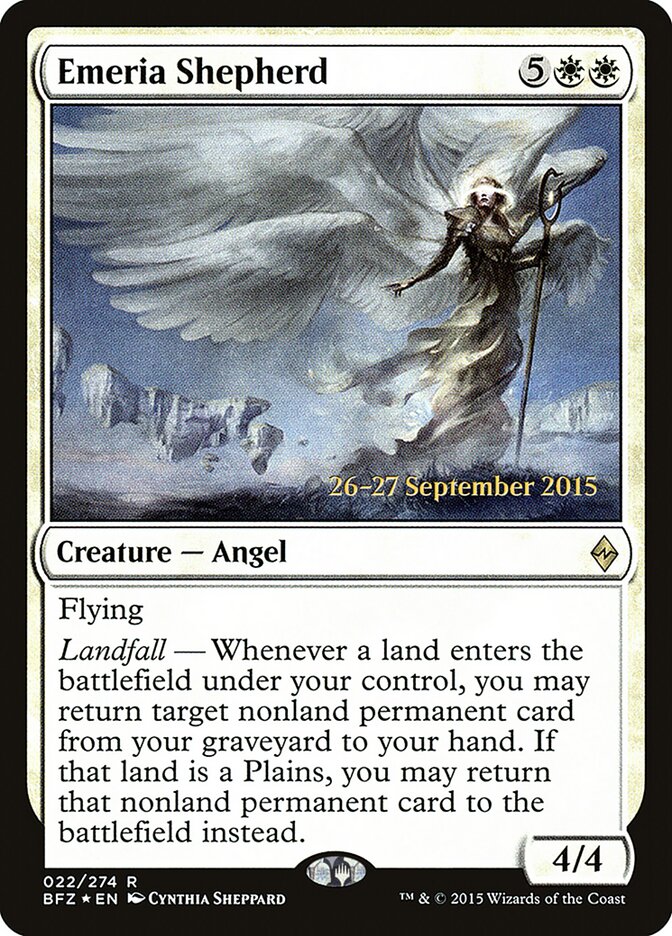 Emeria Shepherd — Battle for Zendikar Promos 22s/90