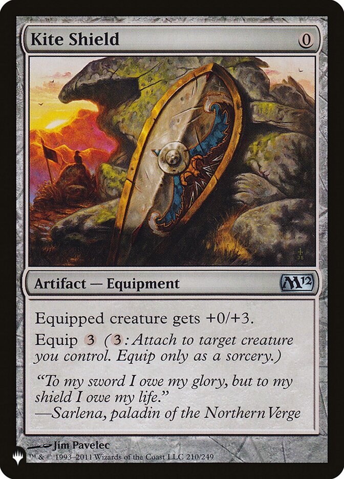 Kite Shield — The List M12-210/5581