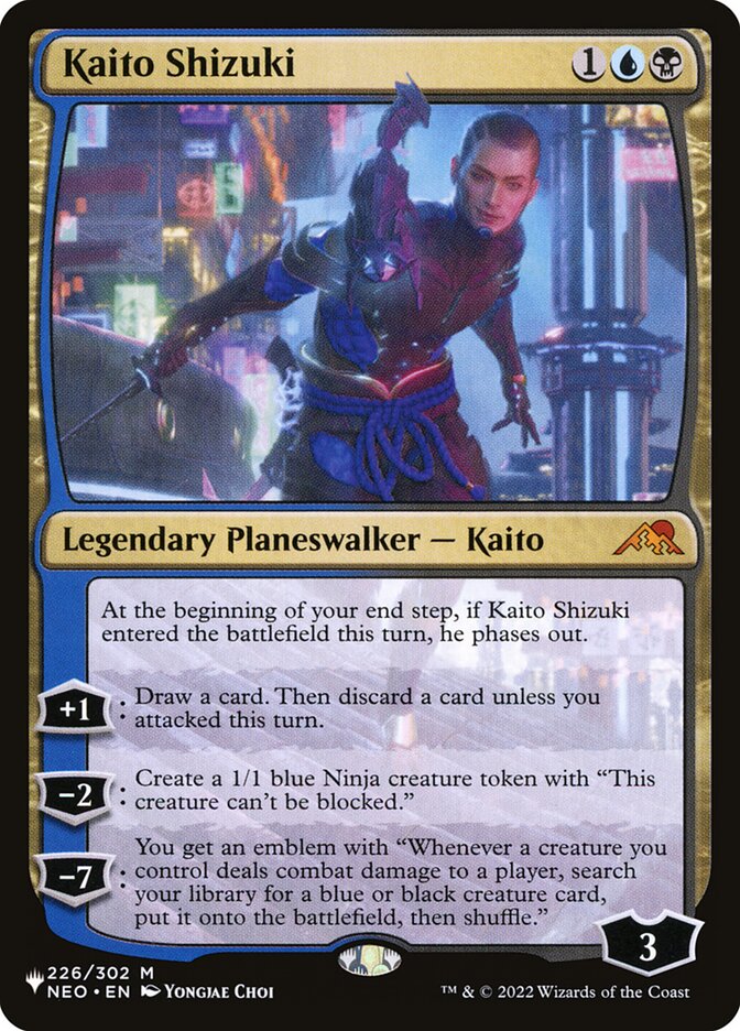 Kaito Shizuki — The List NEO-226/5581