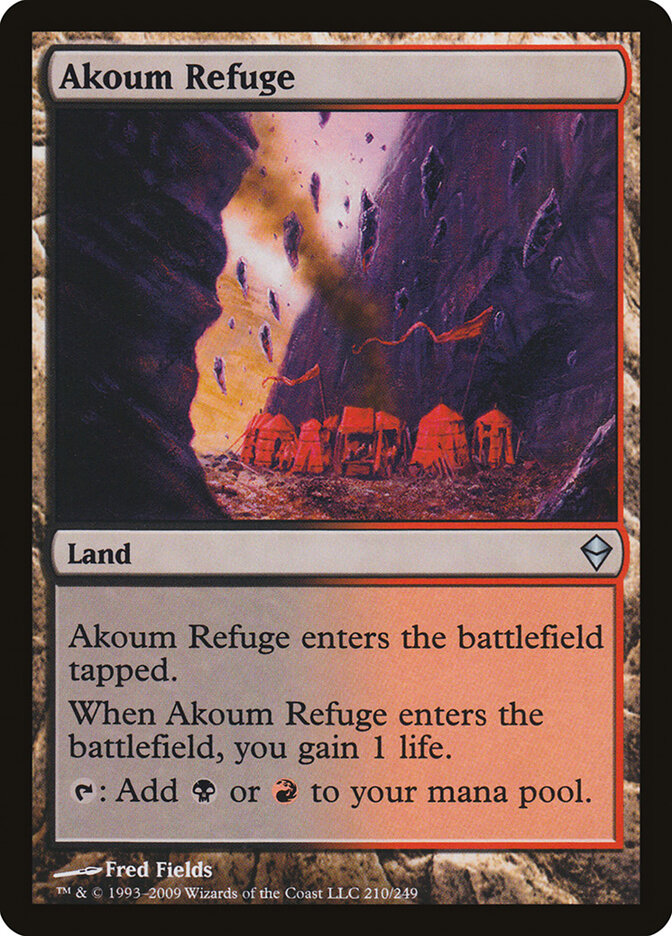 Akoum Refuge — Zendikar 210/269