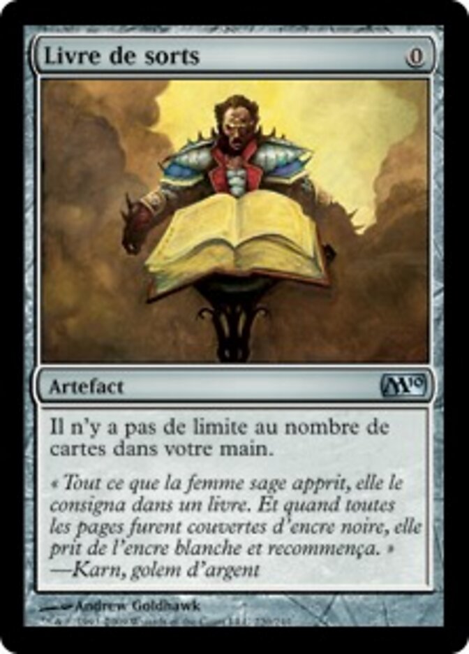 Livre de sorts — Magic 2010 220/249